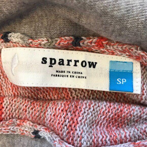 Anthropologie | Sparrow Converging Stripes Sweater Skirt - Picture 9 of 12